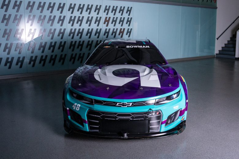 A look at Alex Bowman's No. 48 Ally Chevrolet for the 2026 NASCAR Cup Series season.