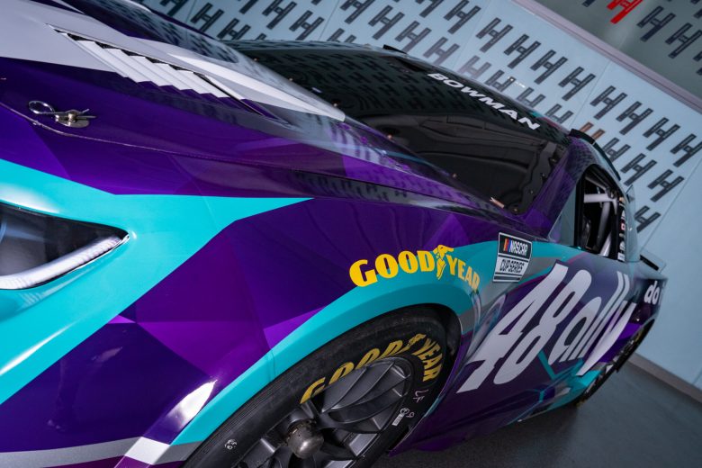 A look at Alex Bowman's No. 48 Ally Chevrolet for the 2026 NASCAR Cup Series season.