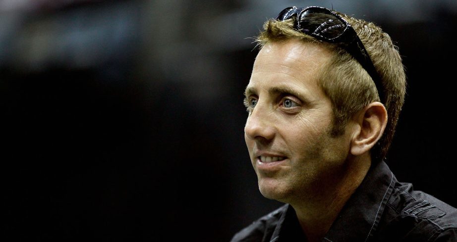 greg biffle looks on