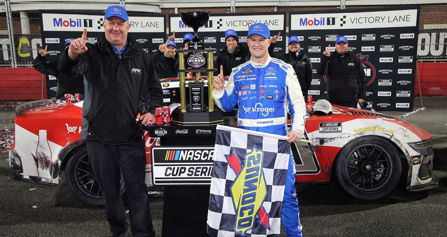 ryan preece wins the clash at bowman gray