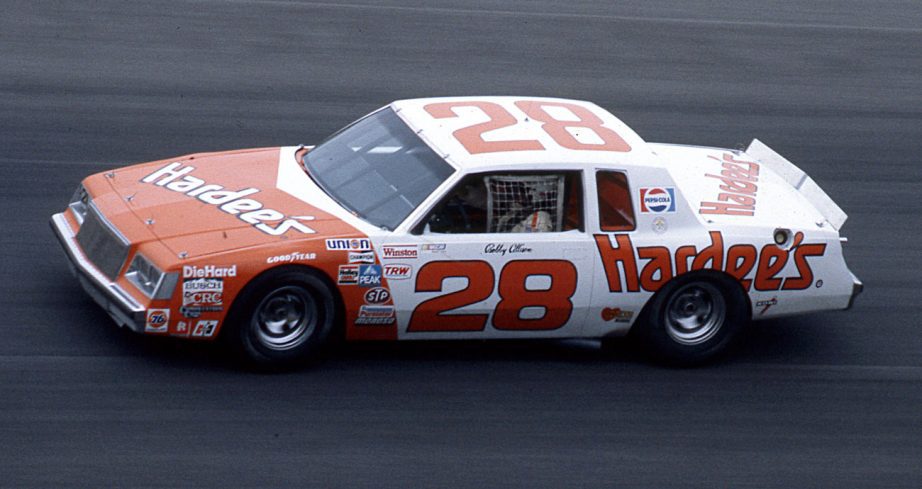 A view of Bobby Allison's No. 28 Hardee's scheme.