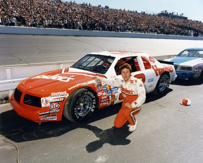 Alan Kulwicki poses for a photo.