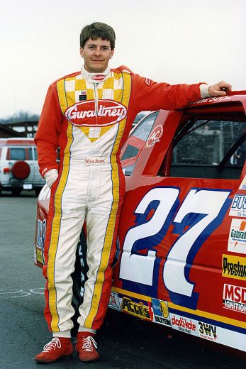 Ward Burton poses for a photo.