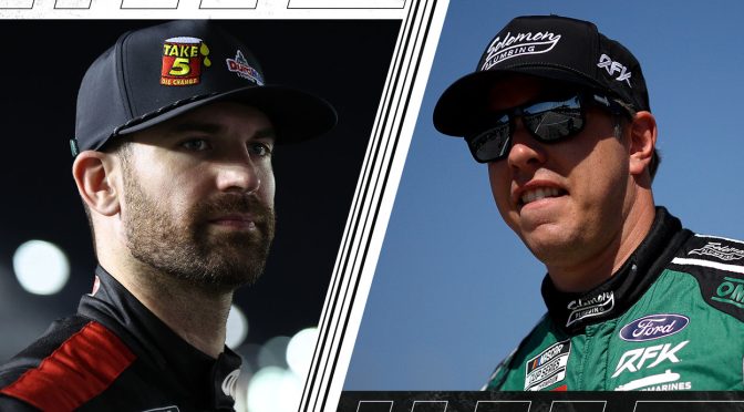 Featured image for Corey LaJoie to pilot No. 6 RFK Racing Ford at Cook Out Clash in place of Keselowski