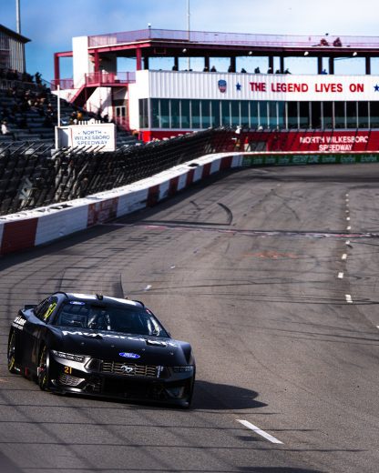josh berry at north wilkesboro test