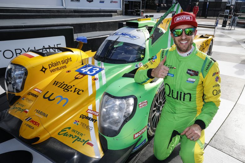 A general view of the No. 43 Inter Europol Competition LMP2.