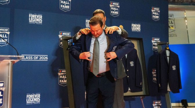 Featured image for ‘It’s been an amazing journey’: Kurt Busch reflects on storied career before Hall of Fame induction