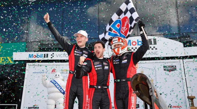Featured Image for Porsche Penske Motorsport collects third straight Rolex 24 win at Daytona