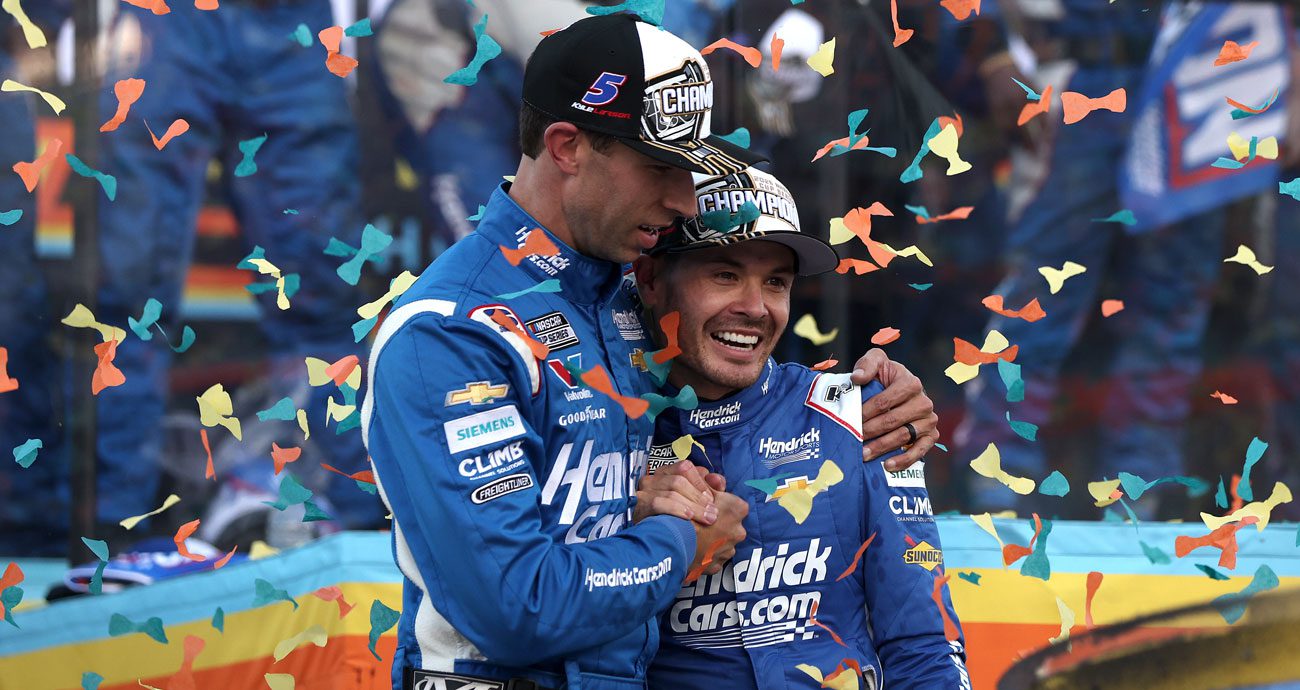 Kyle Larson, Cliff Daniels ready to defend Cup Series title in 2026