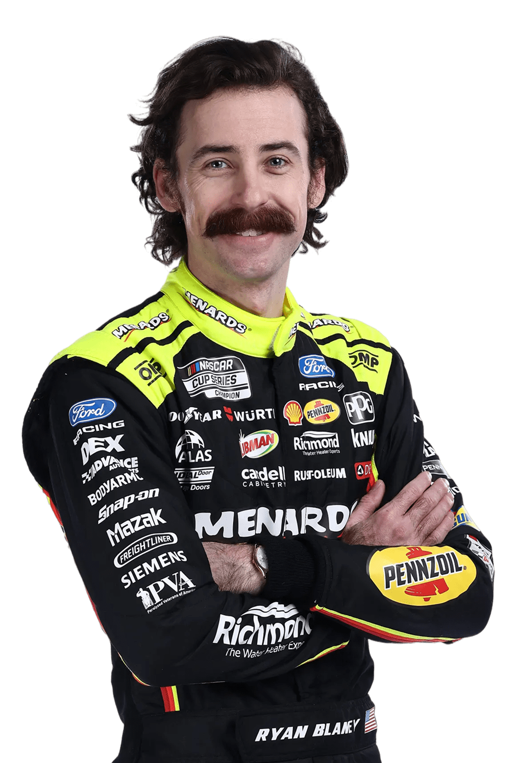 Driver RYAN BLANEY