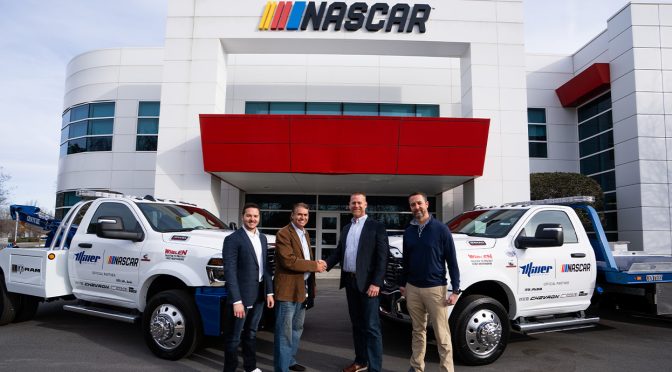Featured Image for Miller Industries becomes Official Towing and Recovery Equipment Partner of NASCAR