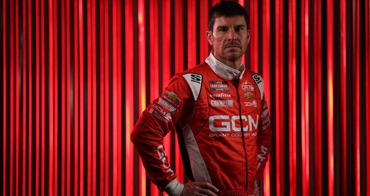 Grant Enfinger poses for a photo.