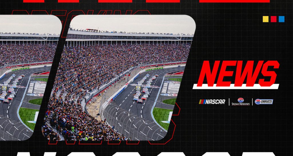Charlotte Motor Speedway fall race weekend returns to oval layout in 2026