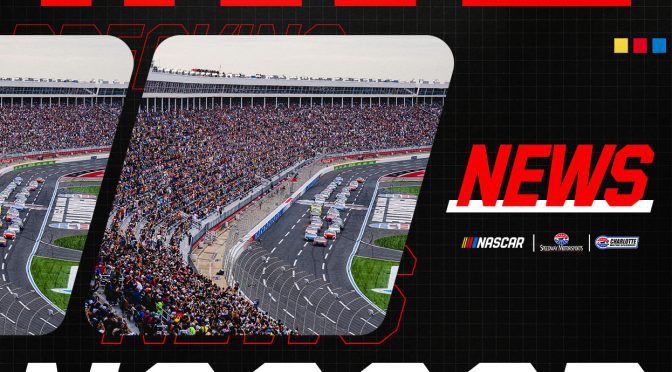 Featured image for Charlotte Motor Speedway fall race weekend returns to oval layout in 2026