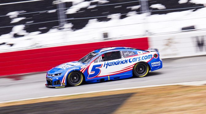 Kyle Larson speeds to pole for 2026 Cook Out Clash at Bowman Gray - NASCAR.com