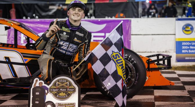 Featured Image for Paulie Hartwig III keeps turning heads as he prepares for his NASCAR Whelen Modified Tour debut