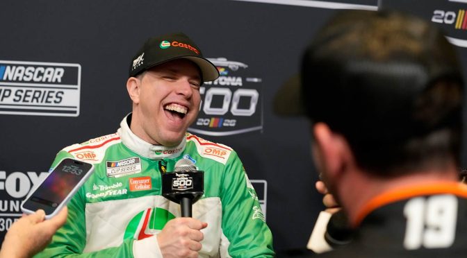Featured Image for So far, so good for Brad Keselowski’s return from broken leg