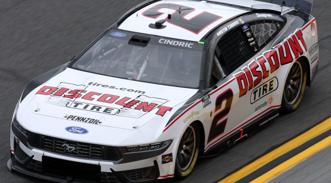 Austin Cindric paces opening Daytona 500 practice