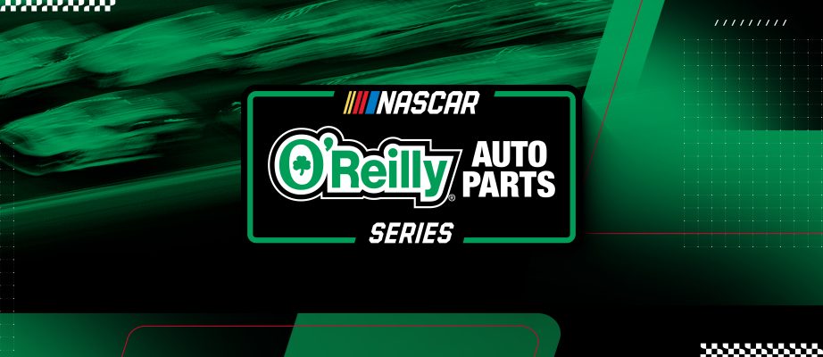 A NASCAR O'Reilly Auto Parts Series interstitial.