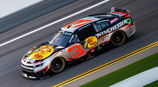 Featured Image for Austin Dillon paces top 10 of Chevrolets in Friday Daytona 500 practice