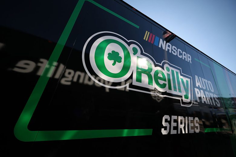 A general view of the NASCAR O'Reilly Auto Parts Series.