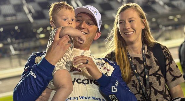 Jordan Anderson relishes special family moment after top-five run