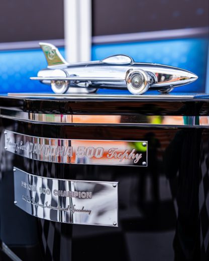 A view of the Harley J. Earl Trophy.