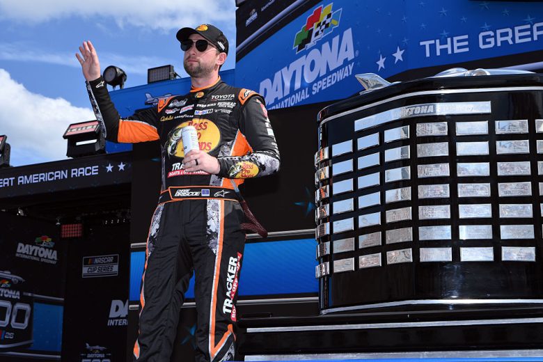 Chase Briscoe poses for a photo.