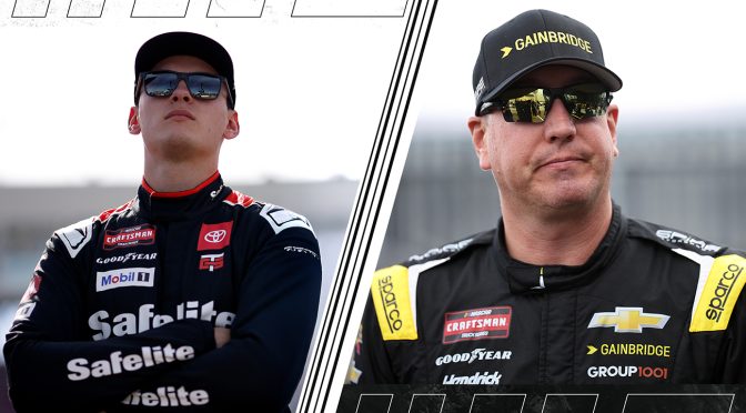 Featured image for Champions collide in EchoPark Truck Series showdown