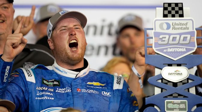 Featured Image for Austin Hill enjoying O’Reilly Auto Parts Series success, open to Cup opportunity