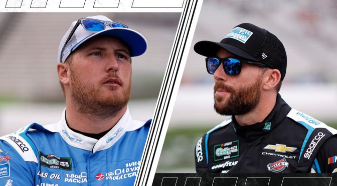 Hill, Chastain collide in O’Reilly final lap at EchoPark