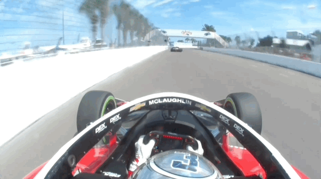Turns 11 and 12 at the St. Pete street circuit