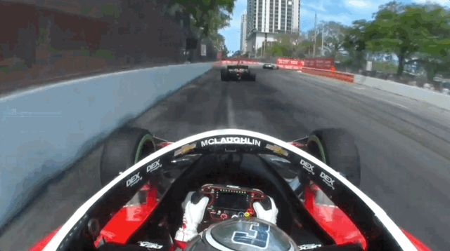 Turns 4, 5, 6 and 7 at the St. Pete street circuit