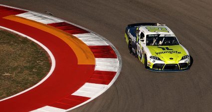 Brent Crews rolls to top 10 at COTA in O’Reilly Auto Parts Series debut