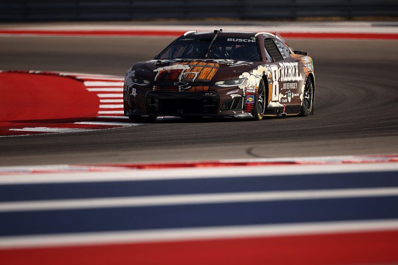 Kyle Busch drives at COTA.