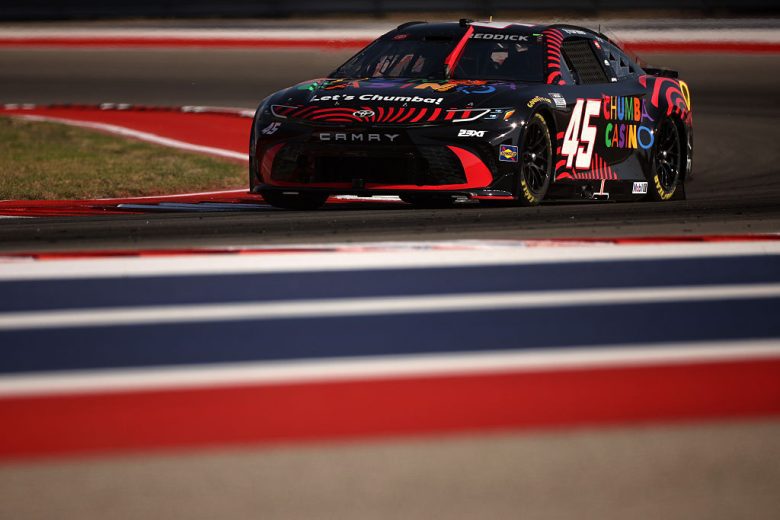 Tyler Reddick drives at COTA.