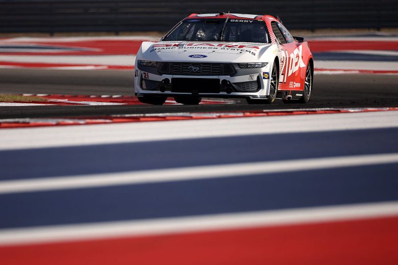 Josh Berry drives at COTA.