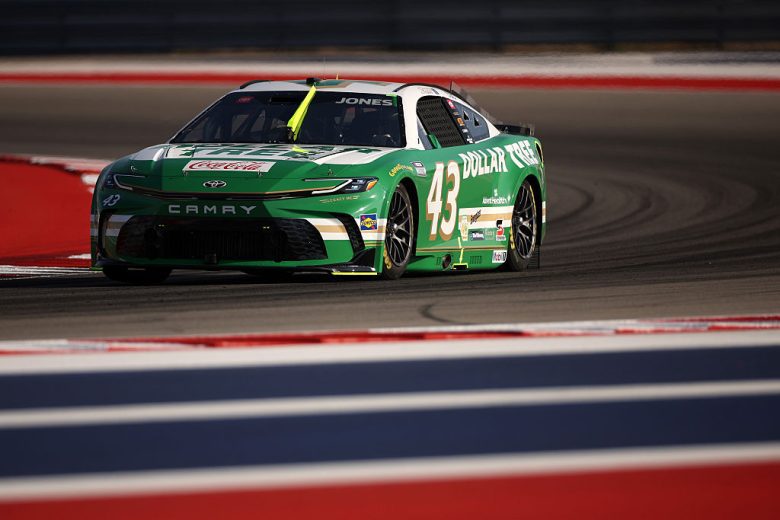 Erik Jones drives at COTA>