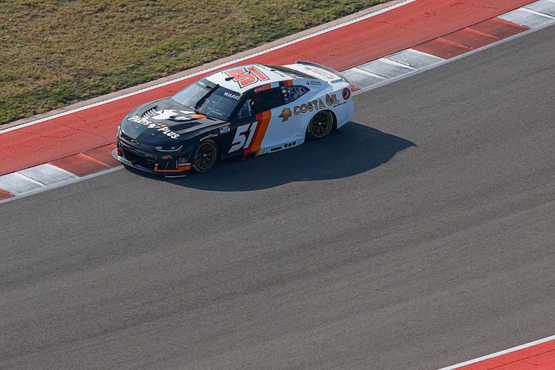 Cody Ware drives at COTA.