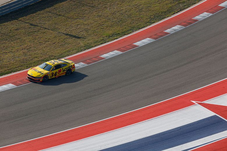 Todd Gilliland drives at COTA.