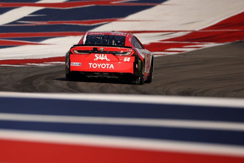 Ty Gibbs drives at COTA.