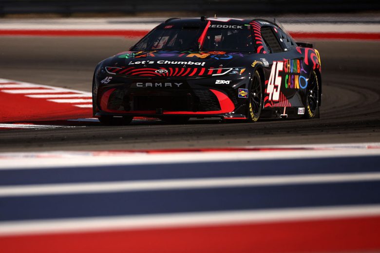 Tyler Reddick drives at COTA.