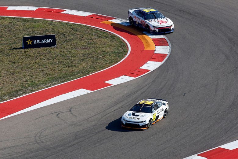 AJ Allmendinger drives at COTA.