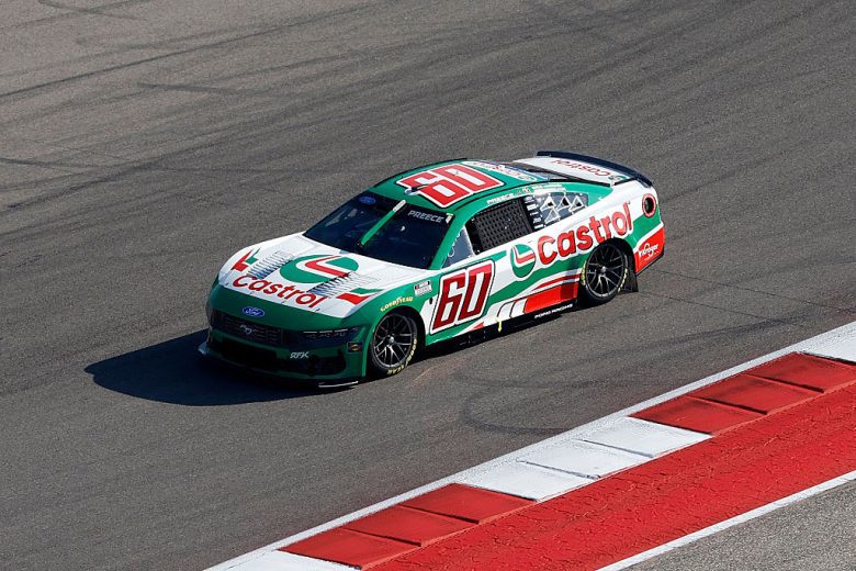 Ryan Preece drives at COTA.