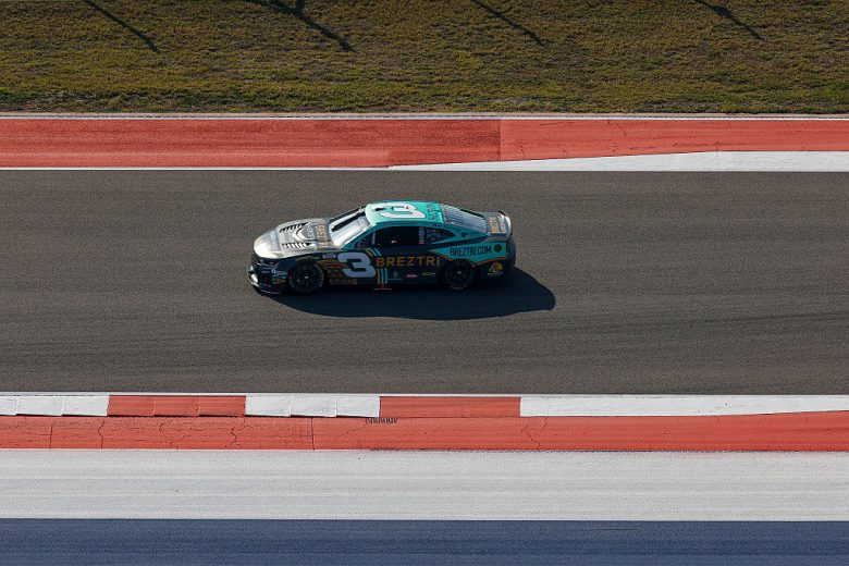 Austin Dillon drives at COTA.