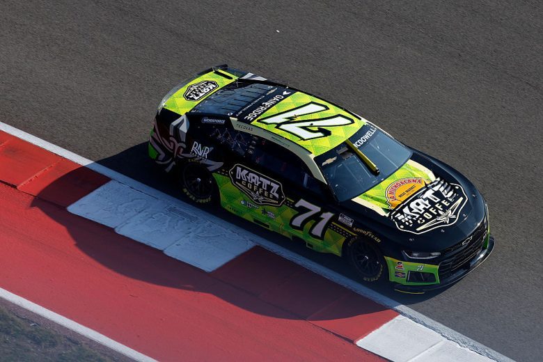 Michael McDowell drives at COTA.
