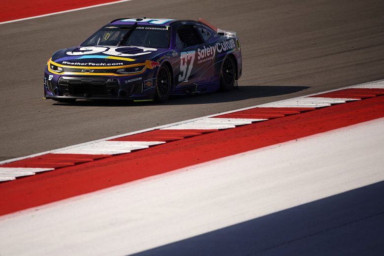 Shane van Gisbergen drives at COTA.