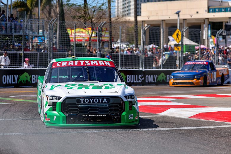 Dario Franchitti drives at St. Pete.