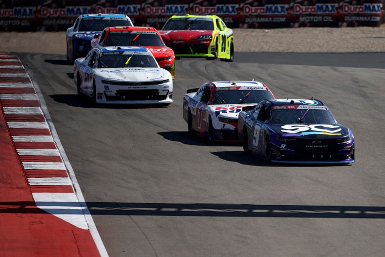 A general view of racing at COTA.