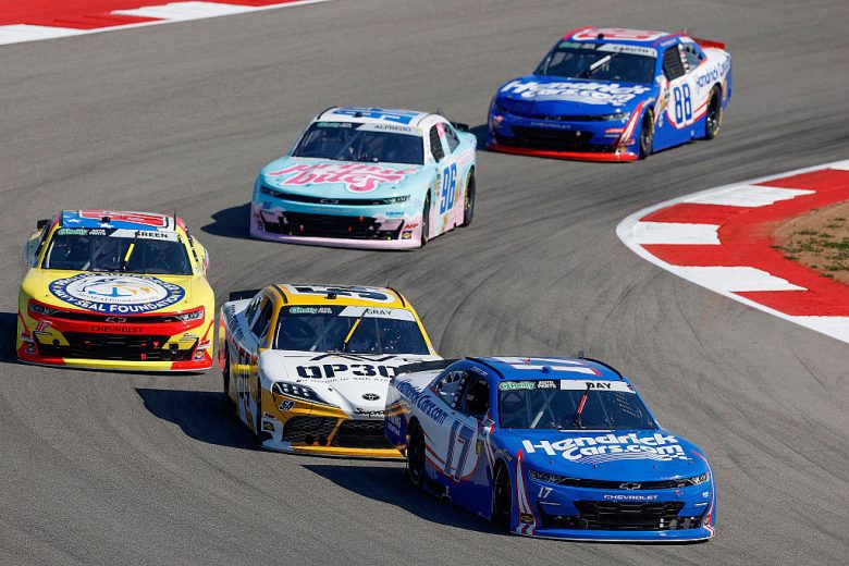 A general view of racing at COTA.